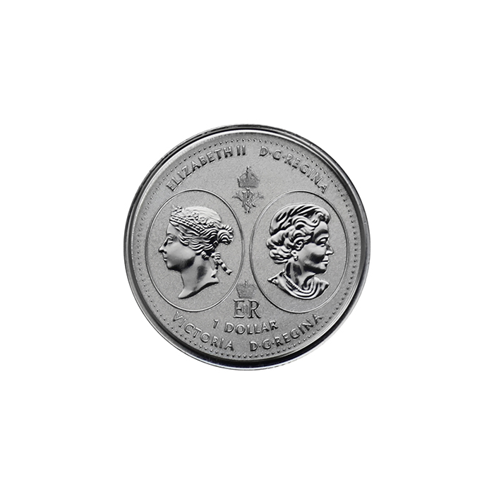 Maple Leaf 200. výročie narodenia kráľovnej Viktórie Sada strieborných mincí Rhodium 2019